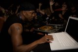 Black Tank Top at the Nightclub