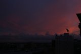 City Sunset Silhouette