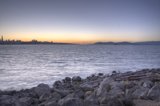 Sunset View of Bay from Shoreline