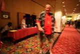 Fashionable Man Walking Down the Red Carpet