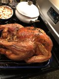 Roasting Turkey Dinner in the Oven