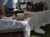 White on White Table Setting
