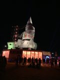 Rocket Tower at Night