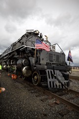 Union Pacific Big Boy 4014 Steam Locomotive on Display