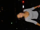 Smiling under the Night Sky