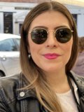 Chic Black Jacket and Sunglasses
