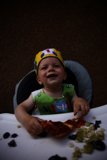 Wesley's First Pizza Party!