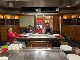 Family Dining at Japanese Teppanyaki Restaurant