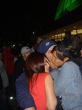Blue Jacket in the Night Life