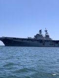 The Mighty USS Arleigh Burke at Pier 39
