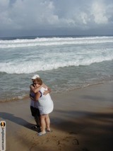 Embrace on the Shoreline