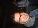 Dave B celebrates with a pint and a smile