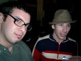 Three Men with Glasses and Hats