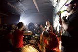 Grooving with the DJ at Hanukkah Dubstep Night