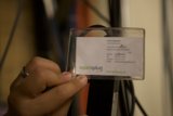 Digital Business Card Display