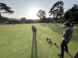 Playing Bowls on a Sunny Day