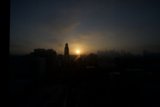 Sunset Glow over the City