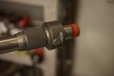 Red-Capped Metal Rod