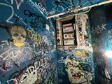 Artistic Graffiti Collage in San Francisco
