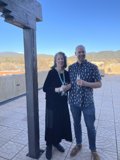 Roof-Top Wine Tasting with Dave and Rhoda
