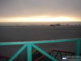 Scenic View from the Beach Railing