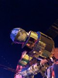 The Night Display of a Space Station