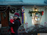 Christmas Cheer in Front of the House