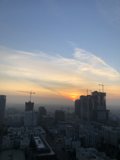 City Lights at Sunset