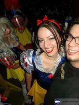 Meeting Snow White in Costume