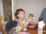 Little Girl's Lunchtime