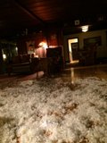 Watery Living Room Chaos