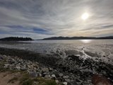 Scenic View of the Ocean from the Bayshore