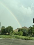 Rainbow Over the Open Road