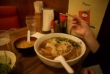 Delicious bowl of ramen for two