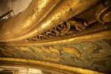 Golden Ceiling Carvings in a Temple