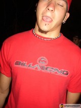 Red-T-Shirted Men