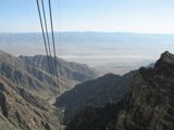 Cable Car Ride Over the Majestic Mountain Range