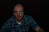Plaid and Headphones
