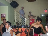 DJ Entertains Crowd at Night Club