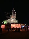 A Rocket on Top of Spire Tower