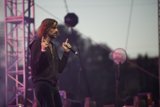 Performer Pointing Devil Horns