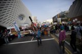 Pre-Coachella Protest in Metropolis