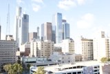 Urban Skyline from a Rooftop