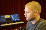 Morgan Page in the Studio