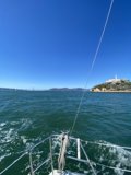 Sailing towards the Golden Gate