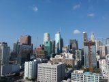 Majestic Cityscape from High Rise Building