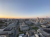 San Francisco Skyscrapers at Sunset