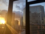 Cityscape at Sunset