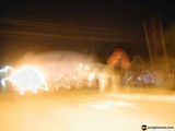 Blurred Night Sky at Midtown Shopping Center