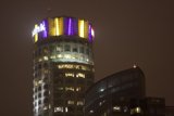 Colorful Tower in the Metropolis